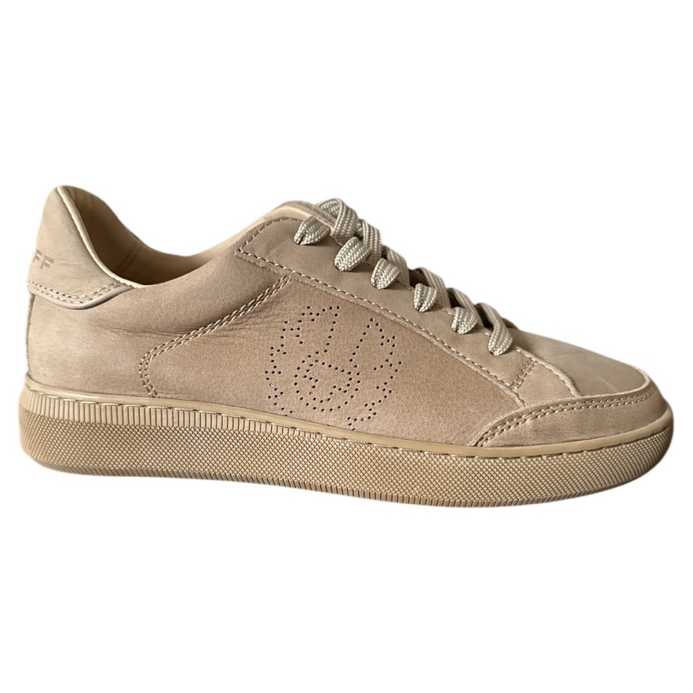 Men’s Belstaff classic low-profile track sneaker “other beige” 7.5 NEW